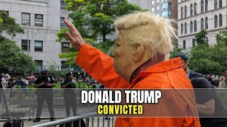 Donald Trump Convicted: Crowd Reactions Outside Manhattan Courthouse screenshot 3