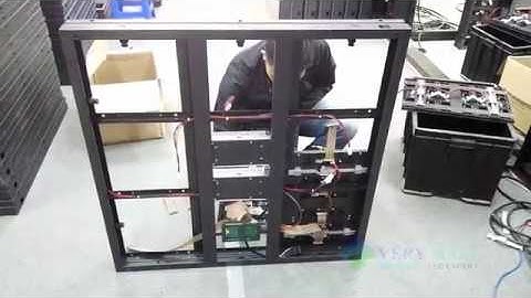 How to assemble fastile front service led module on Cabinet