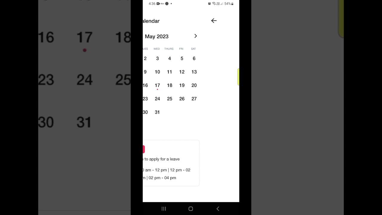 JD Xperts How To Mark Calendar In The Application YouTube JD Xperts How To Mark Calendar In The Application YouTube