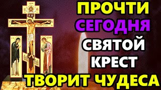 Самая Сильная Святому Кресту о помощи! СВЯТОЙ КРЕСТ ТВОРИТ ЧУДЕСА! Православие