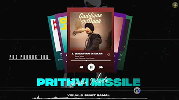 Gaddiyan di dar new official Punjabi song  Deep bajwa ALBUM (PRITHVI MISSILE)