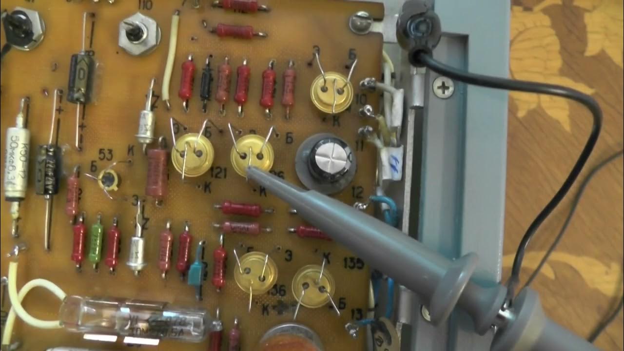 Генератор низкой частоты Г3 36. Часть 2 - меандр - YouTube