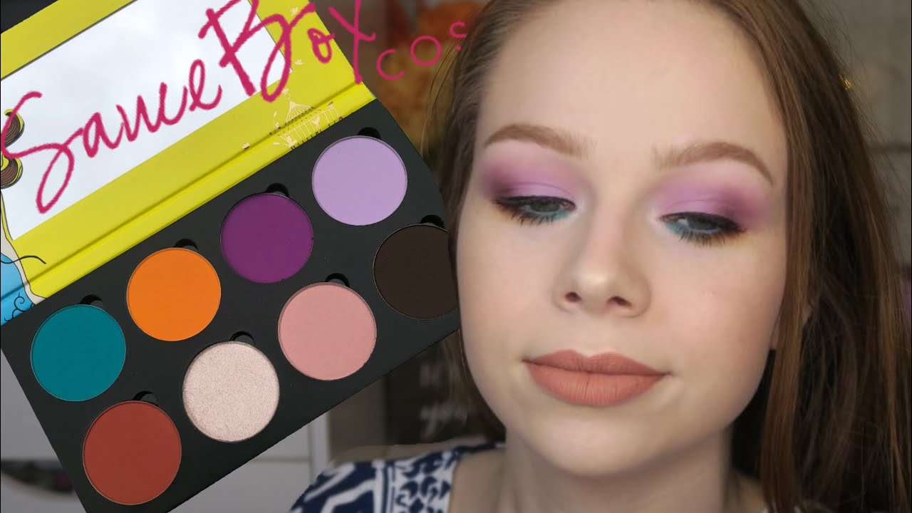 SauceBox Cosmetics Secret Garden Palette First Impressions