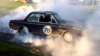 76 bmw 2002 burnout.