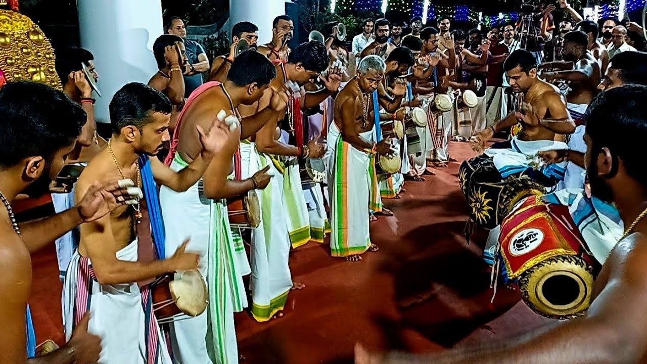 കോമ്പാറ പള്ളിവേട്ട പഞ്ചവാദ്യം :- പതികാലം തിമില താളവട്ടം & തീര് - ചോറ്റാനിക്കര സുഭാഷ്  മാരാറും സംഘവും