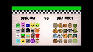 Square Race : Sprunki vs Italian Brainrot 🏆 Square Race Final Showdown | Who Wins the Master League?