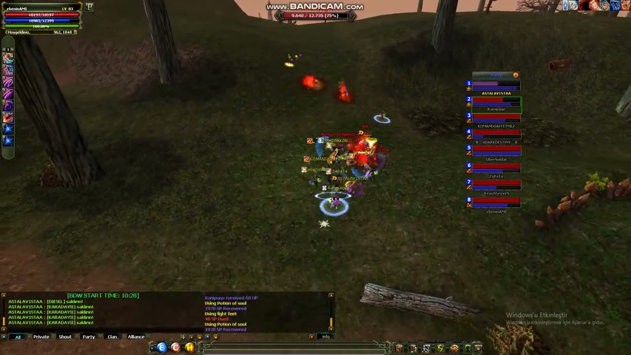 Bdw'de altf4 , Czde town :) 