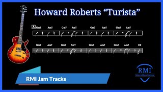 "Turista" Jam Track | G Dorian 128 BPM | Howard Roberts Original | RMI Jam Tracks screenshot 5