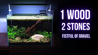 EASY PLANTED AQUARIUM setup | Step by step AQUASCAPING TUTORIAL | EP1