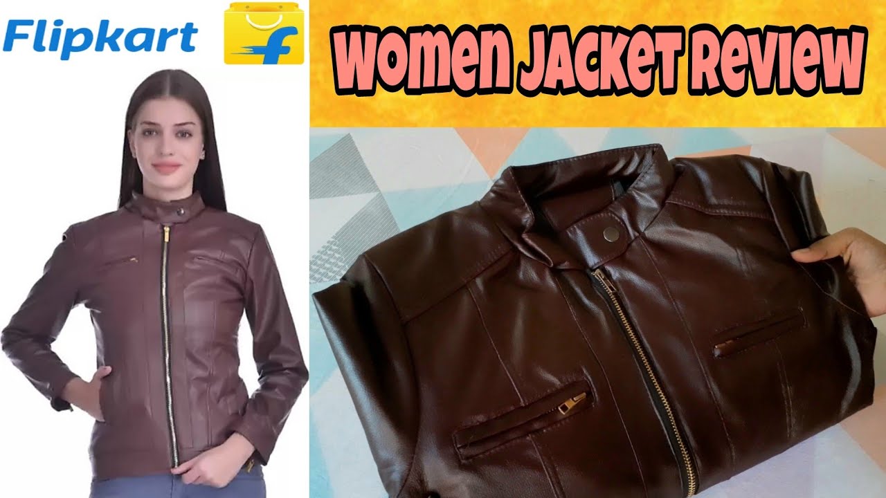 Women Leather Jacket Review Best Quality Jacket Flipkart Jacket YouTube