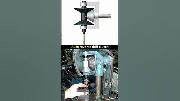 Rev Up Your Drilling Game with Auto Reverse Drill Clutch! #3ddesign #cadcam #engineering #3d #drill