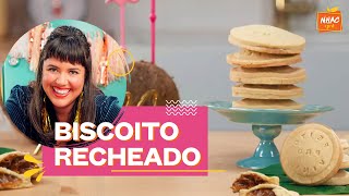 Biscoito Caseiro Recheado Com Doce De Leite Raíza Costa Rainha Da Cocada