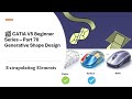 CATIA V5 Extrapolate Tool Tutorial 🔥 Extend Surfaces Easily | GSD Beginner Series Part 70