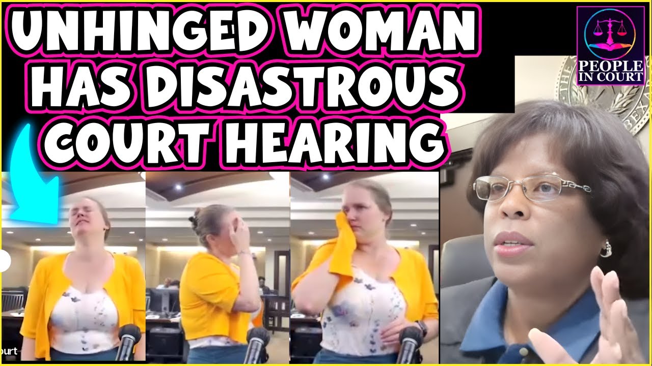 DISABLED KAREN HAS DISASTROUS HEARING IN FRONT OF JUDGE BOYD ~ ENTITLED? UNHINGED?