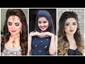 Hairstyle suitable for Round shape face  // Simple hairstyle for a round face at home