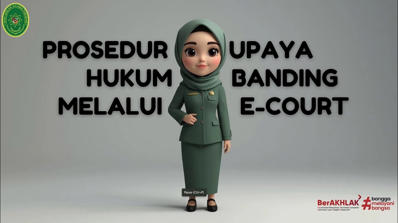 Edukasi Upaya Hukum Banding Melalui E Court