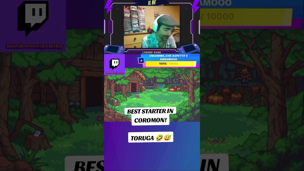 STARTER DI COROMON TROPPO FORTE 🤣 