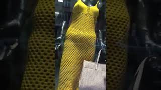 Fustan Plazhi Punim Me Grep..crocheted Beach Dress