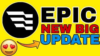 Epic Coin Going To Moon 😍 | Epic Chain Coin Price Prediction | Epic Coin New Big Update 2026 Epic