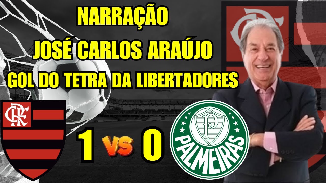 NARRAÇÃO DO GOL DO TETRA DO FLAMENGO - DANILO | FLAMENGO 1 X 0 PALMEIRAS. 