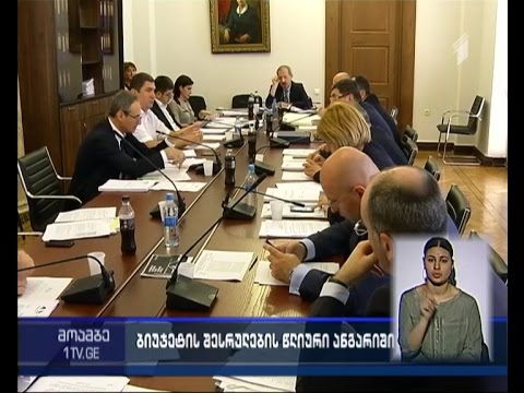 როგორ შესრულდა 2014 წლის ბიუჯეტი - ფინანსთა სამინისტროს ანგარიში იურიდიულ კომიტეტში მოისმინეს