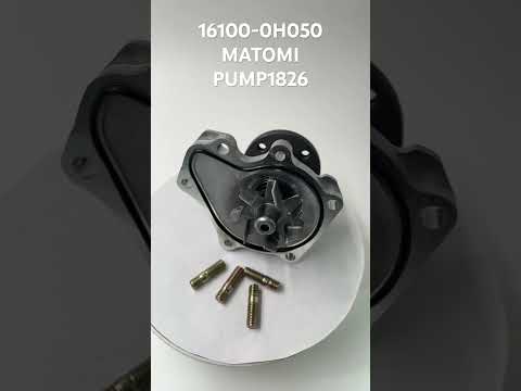 Помпа MATOMI PUMP1826 Камрі, Лексус RX 16100-0H050, видео 1