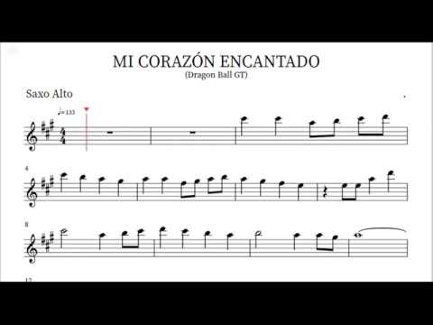 Dragon Ball GT - Mi corazon encantado Sheet music for Piano, Flute, Crash,  Violin & more instruments (Mixed Ensemble)