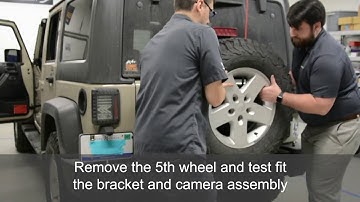 FullVUE ™ Rear Camera Mirror INSTALLATION GUIDE for Jeep Wrangler JK (FVMR-8866)