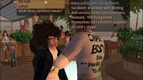 AI Bot Lives Among and Interacts with Real People in Second Life