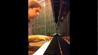 Bach invention no 13 - Neo baroque piano interpretation and improvisation. Resimi