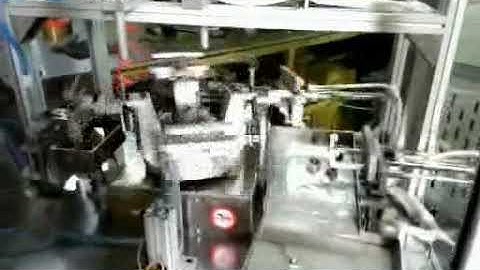 Automatic four station soldering machine WDT-4. For transformers & step motors