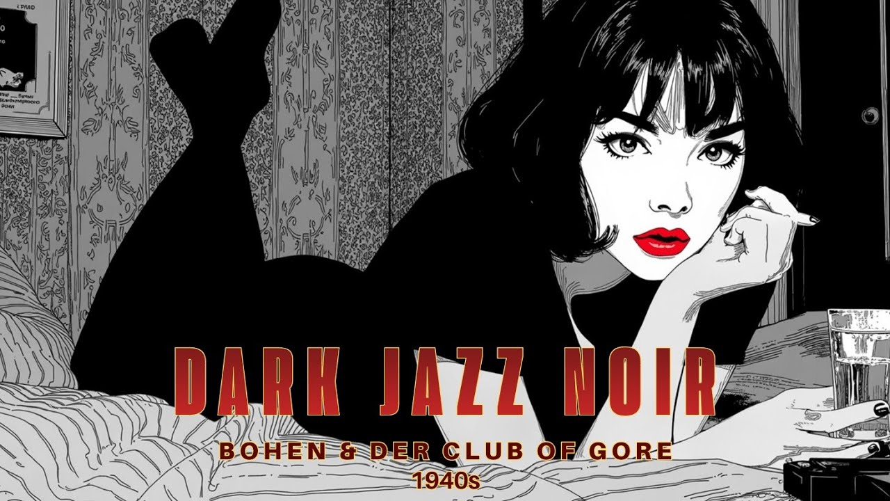 Нуар Джаз Музыка | Темный Джаз и Атмосферная Полуночь для Фокуса, Учебы и Отдыха