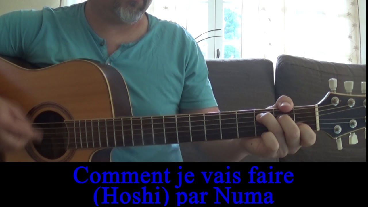 Hoshi Comment je vais faire Reprise guitare voix 2018 - YouTube
