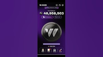 W-Coin airdrop Listing date #shorts #shortsfeed #cryto