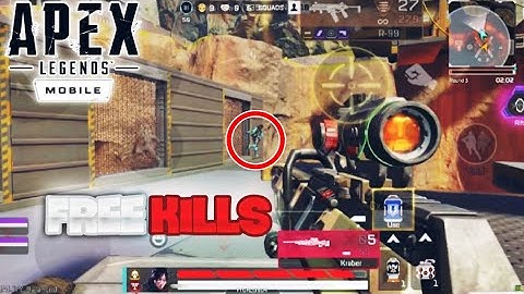 KRABER = FREE KILLS! 14 KILLS IN RANKED | APEX LEGENDS MOBILE GAMEPLAY