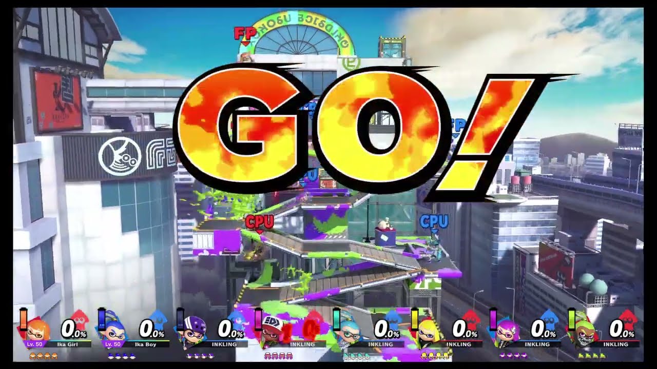 Super Smash Bros  Ultimate Amiibo Fights: Turf Wars