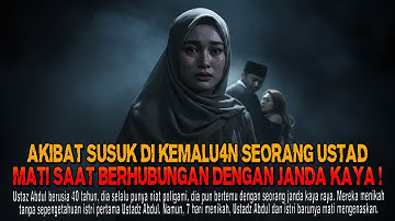 Kisah ngeri - AKIBAT SUSUK KEMALU4N SEORANG USTAD MATI SAAT BERHUBUNGAN DENGAN JANDA KAYA