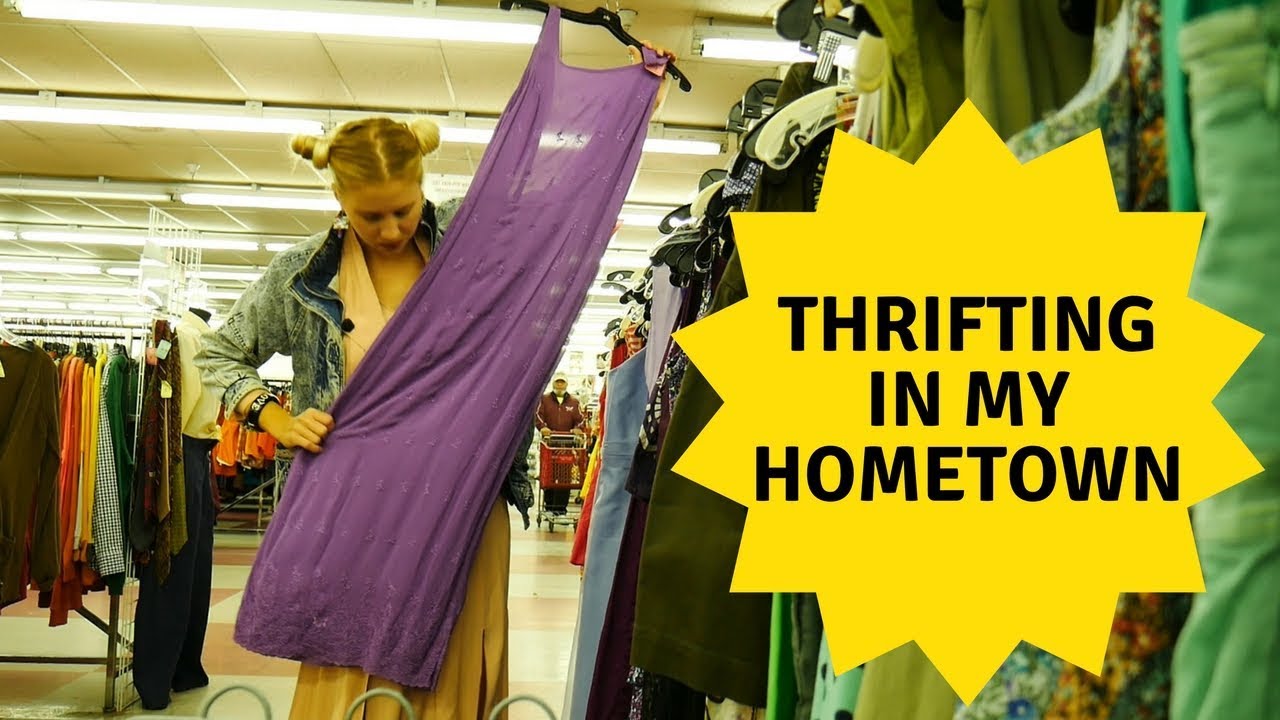 THRIFTING IN MY HOMETOWN!!!!