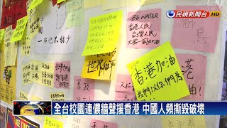 中國人破壞連儂牆移民署:違法就拒再入境－民視新聞