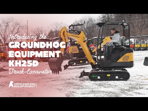 Groundhog KH25D Mini-Excavator