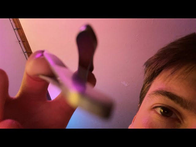 [LOFI ASMR] Lens Tapping with Tweezers | Visual ASMR Triggers