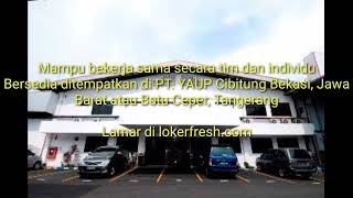 Lowongan Operator Produksi PT. Yasunli Abadi Utama Plastik - Bekasi Tangerang