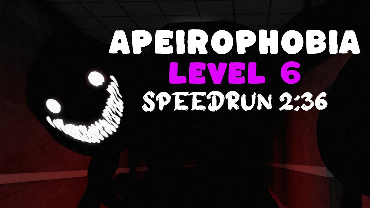 Roblox Apeirophobia Chapter 2 Level 20 Speedrun 0:25 Solo 