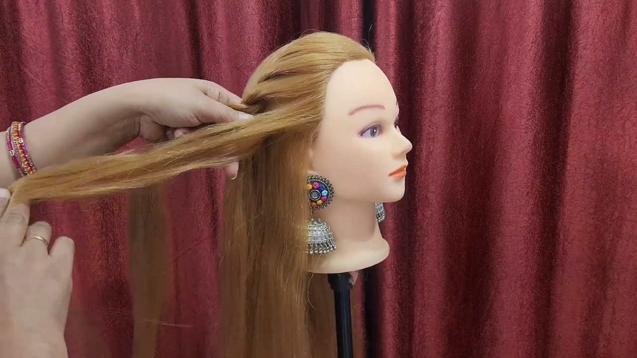 Butterfly 🦋 Clutcher Hairstyle | Beautiful Open Hairstyle | 😍 ♥️ The Hair Affair 