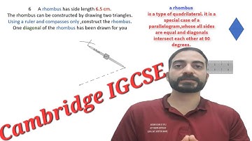 Rhombus Cambridge IGCSE