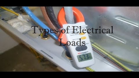 Types of Electrical Loads# resistive loads# capacitive loads# inductive loads