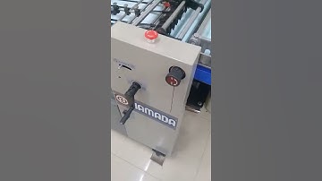 Hamada Machine!! How it works (printingpapermachine)
