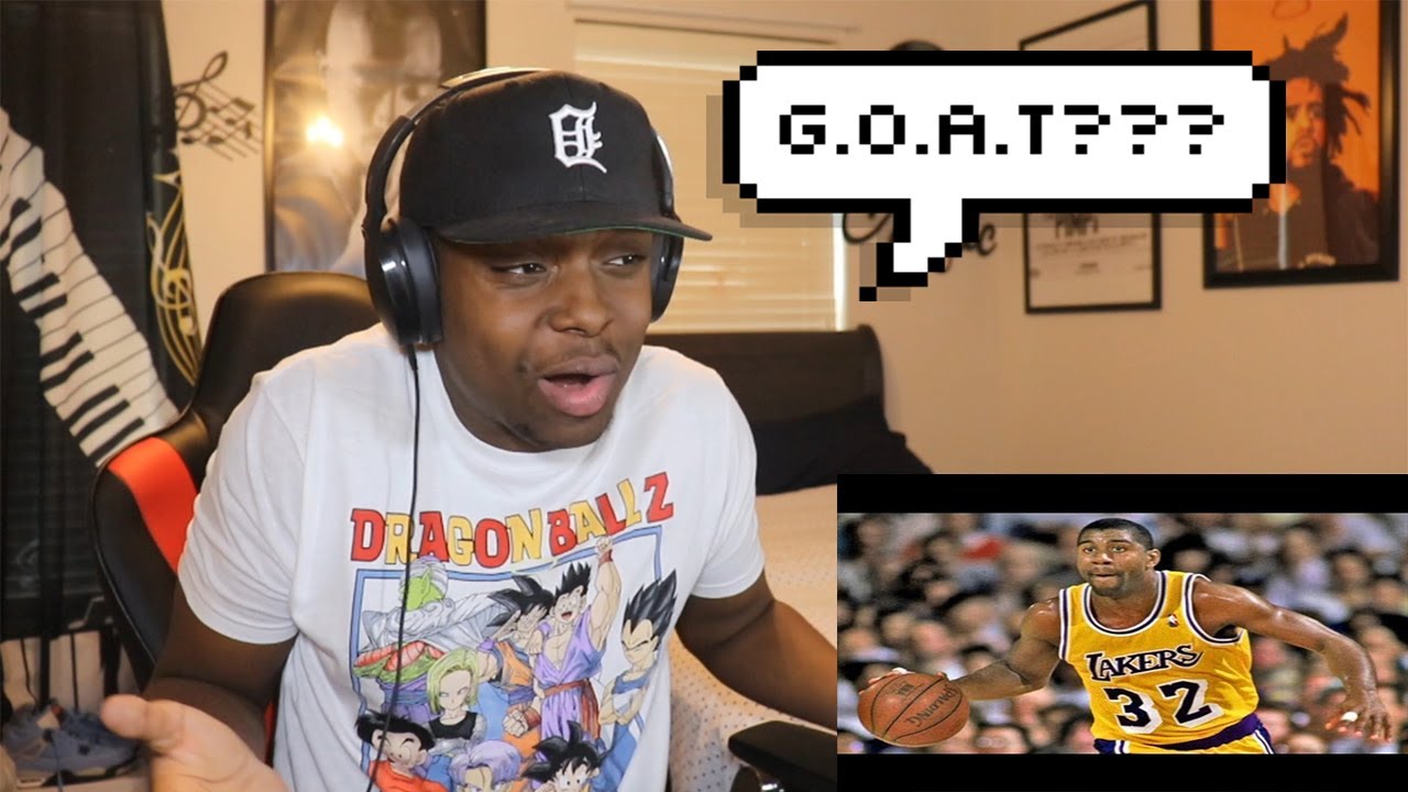 Young NBA Fan REACTS to Magic Johnson ULTIMATE Mixtape!