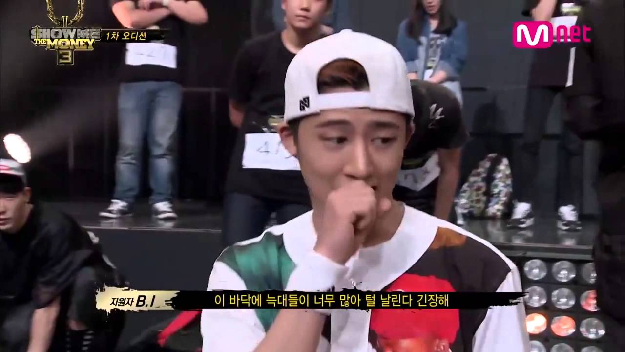 字幕付き[SHOW ME THE MONEY 3] YGの新鋭B.IとBOBBY@1次オーディション