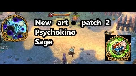 New art: psychokino, sage - Tree of savior